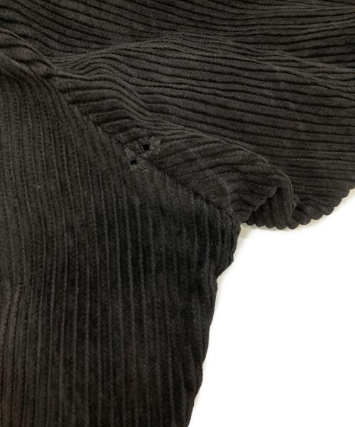 Adolphe Lafont（アドルフラフォン）Adolphe Lafont (アドルフラフォン) 太畝 サスペンダーコーデュロイパンツ ブラック サイズ:44の古着・服飾アイテム