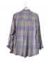 MARNI (マルニ) レーヨンチェック オーバーサイズシャツ ブルー サイズ:46：20000円