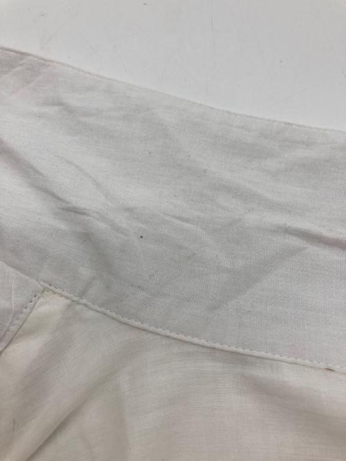 PERTE D'EGO（ペルテ・デーゴ）PERTE D'EGO (ペルテ・デーゴ) オープンカラーシャツ ホワイト サイズ:Sの古着・服飾アイテム