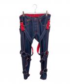 LEVI'S×Jean Paul GAULTIERリーバイス×ジャンポールゴルチェ）の古着「501 ボンテージ デニムパンツ」｜インディゴ