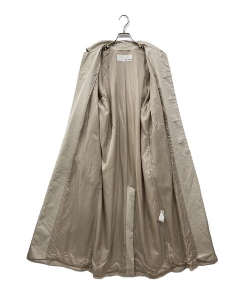 Whim Gazette（ウィムガゼット）Whim Gazette (ウィムガゼット) スーピマコットンマキシステンコート ベージュ サイズ:Fの古着・服飾アイテム