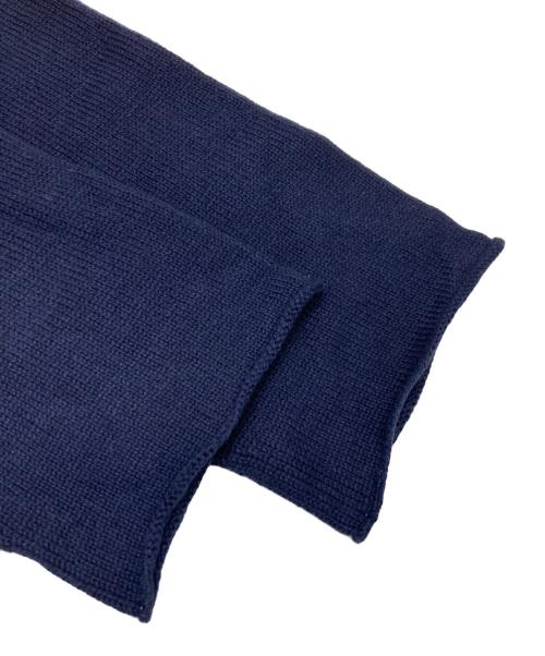 MOTHER HAND ARTISAN（マザーハンドアルチザン）MOTHER HAND ARTISAN (マザーハンドアルチザン) シルクブレンドガウンカーディガン ネイビー サイズ:6の古着・服飾アイテム