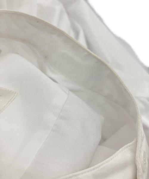 BLAMINK（ブラミンク）BLAMINK (ブラミンク) コットン バンドカラーシャツ ホワイト サイズ:46の古着・服飾アイテム