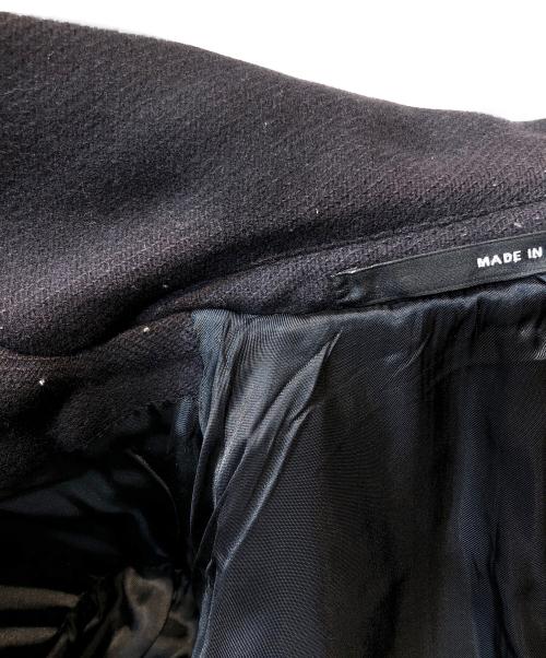 GIVENCHY（ジバンシィ）GIVENCHY (ジバンシィ) レザー切替コート ブラック サイズ:46の古着・服飾アイテム