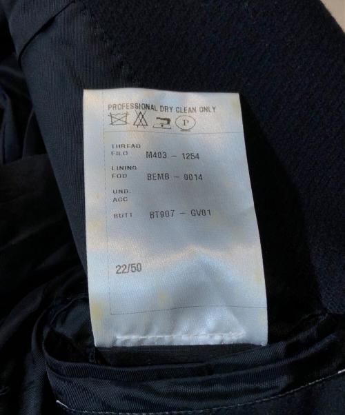 GIVENCHY（ジバンシィ）GIVENCHY (ジバンシィ) レザー切替コート ブラック サイズ:46の古着・服飾アイテム