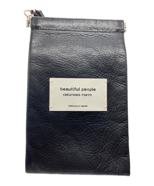 beautiful people（ビューティフルピープル）beautiful people (ビューティフルピープル) スマホショルダーバッグの古着・服飾アイテム