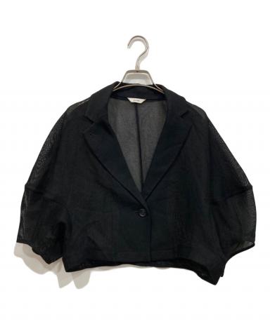 中古・古着通販】CLANE (クラネ) MESH LANTERN JACKET ブラック サイズ
