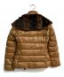 MONCLER (モンクレール) フードファーダウンジャケット　FAUCON GIUBBOTTO　220934691925 ブラウン サイズ:00：30000円