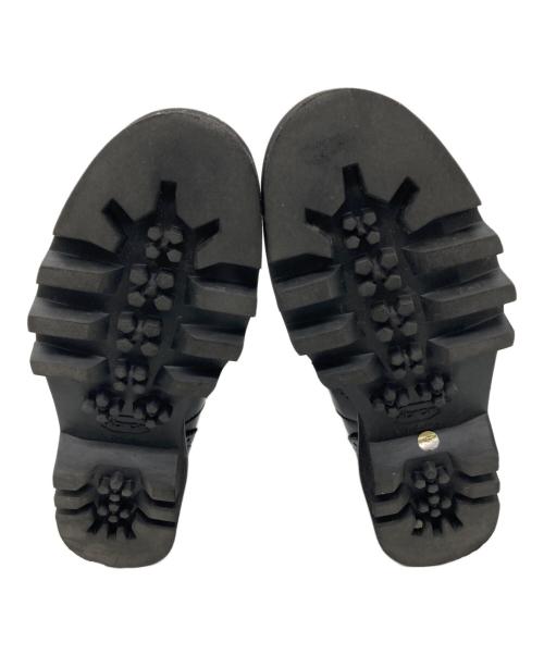 PASCUCCI（パスクッチ）PASCUCCI (パスクッチ) ウィングチップサイドゴアブーツ ブラック サイズ:35の古着・服飾アイテム