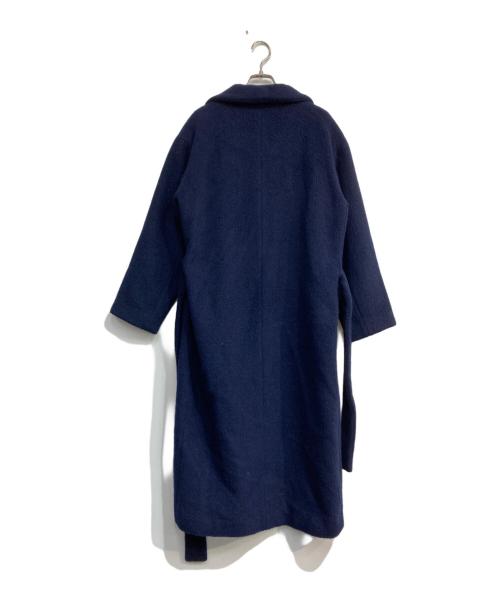 MY（マイ）MY (マイ) GOWN COAT ネイビーの古着・服飾アイテム