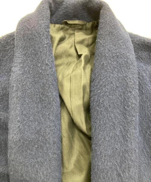 MY（マイ）MY (マイ) GOWN COAT ネイビーの古着・服飾アイテム
