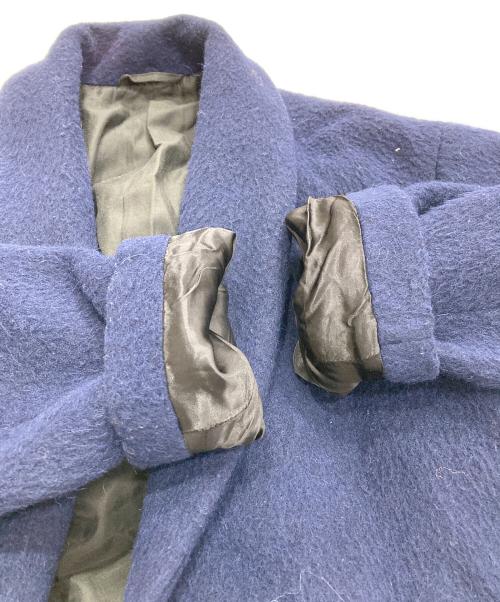 MY（マイ）MY (マイ) GOWN COAT ネイビーの古着・服飾アイテム