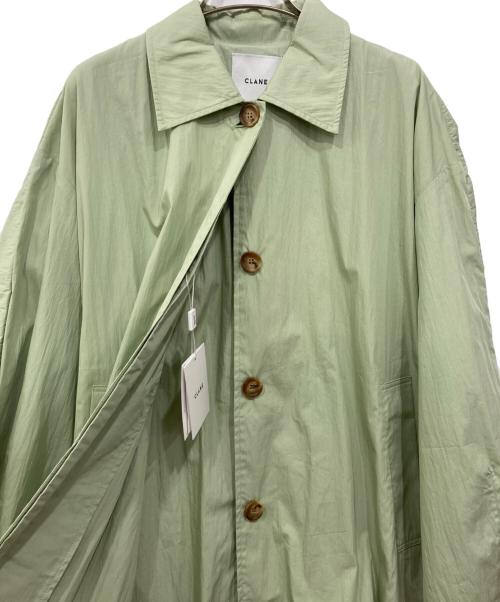 CLANE（クラネ）CLANE (クラネ) バックフリルシングルコート グリーン サイズ:1 未使用品の古着・服飾アイテム