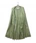 CLANE (クラネ) バックフリルシングルコート グリーン サイズ:1 未使用品：6000円