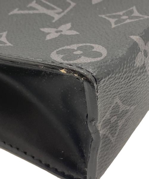 LOUIS VUITTON（ルイ ヴィトン）LOUIS VUITTON (ルイ ヴィトン) ポシェット・ヴォワヤージュ MM ブラックの古着・服飾アイテム