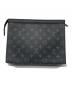 LOUIS VUITTON (ルイ ヴィトン) ポシェット・ヴォワヤージュ MM ブラック：59000円