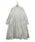 machatt (マチャット) フリルティアードシャツワンピース ホワイト サイズ:Free：9000円