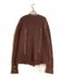 NAMACHEKO (ナマチェコ) HANKFORD CARDIGAN ボルドー サイズ:XS：30000円