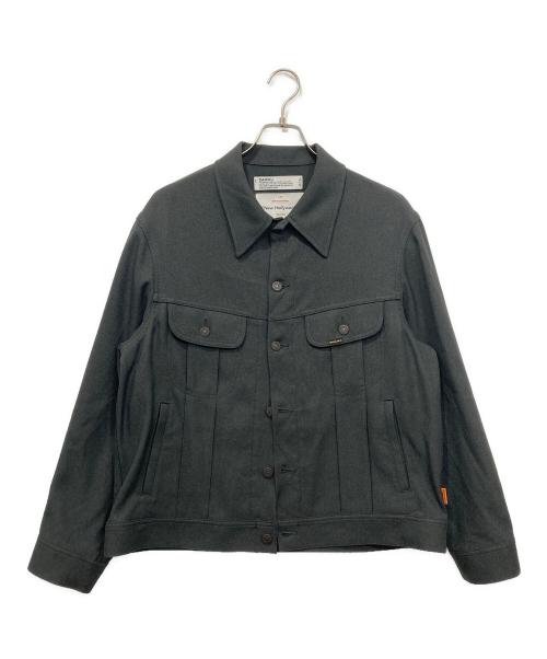 DAIRIKU（ダイリク）DAIRIKU (ダイリク) REGULAR POLYESTER JACKET/レギュラーポリエステルジャケット グレー サイズ:Fの古着・服飾アイテム