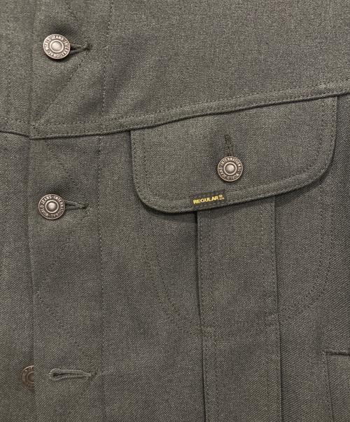 DAIRIKU（ダイリク）DAIRIKU (ダイリク) REGULAR POLYESTER JACKET/レギュラーポリエステルジャケット グレー サイズ:Fの古着・服飾アイテム
