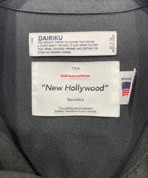 DAIRIKU（ダイリク）DAIRIKU (ダイリク) REGULAR POLYESTER JACKET/レギュラーポリエステルジャケット グレー サイズ:Fの古着・服飾アイテム