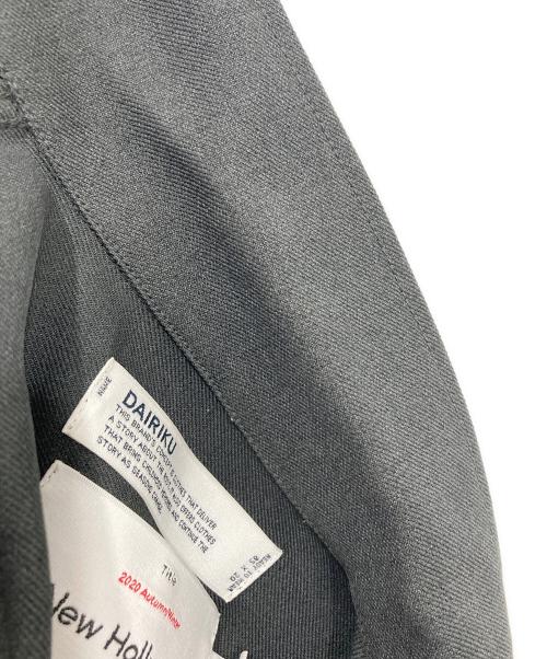 DAIRIKU（ダイリク）DAIRIKU (ダイリク) REGULAR POLYESTER JACKET/レギュラーポリエステルジャケット グレー サイズ:Fの古着・服飾アイテム