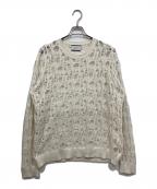 TAAKKターク）の古着「PERFORATED KNIT」｜ホワイト