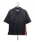 adidas（アディダス）の古着「Short Sleeve Shirt」｜グレー×オレンジ