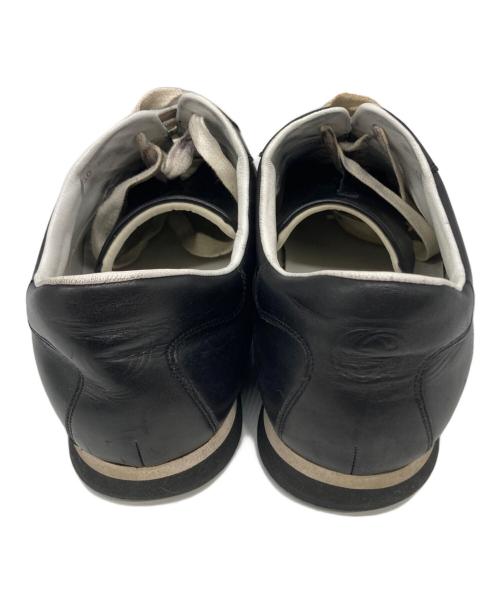 GUCCI（グッチ）GUCCI (グッチ) シェリーライン レザースニーカー ブラック サイズ:40の古着・服飾アイテム