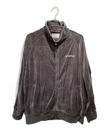 Off The Court by NBA（オフ・ザ・コート バイ NBA）の古着「VELOUR TRACK JACKET」｜グレー