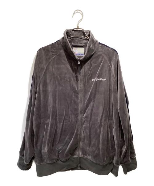 Off The Court by NBA（オフ・ザ・コート バイ NBA）Off The Court by NBA (オフ・ザ・コート バイ NBA) VELOUR TRACK JACKET グレー サイズ:Lの古着・服飾アイテム