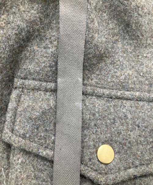 STUMBLY（スタンブリ―）STUMBLY (スタンブリ―) ウール混コート オリーブ サイズ:36の古着・服飾アイテム