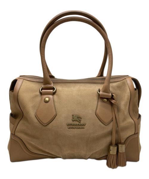 BURBERRY LONDON BLUE LABEL（バーバリーロンドンブルーレーベル）BURBERRY LONDON BLUE LABEL (バーバリーロンドンブルーレーベル) ハンドバッグ キャメルの古着・服飾アイテム