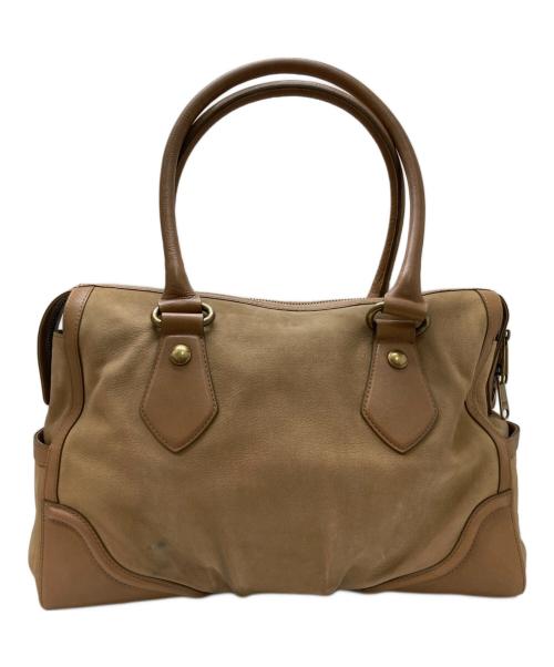 BURBERRY LONDON BLUE LABEL（バーバリーロンドンブルーレーベル）BURBERRY LONDON BLUE LABEL (バーバリーロンドンブルーレーベル) ハンドバッグ キャメルの古着・服飾アイテム