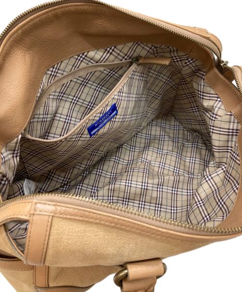 BURBERRY LONDON BLUE LABEL（バーバリーロンドンブルーレーベル）BURBERRY LONDON BLUE LABEL (バーバリーロンドンブルーレーベル) ハンドバッグ キャメルの古着・服飾アイテム