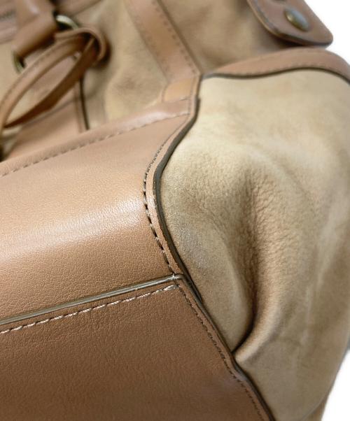 BURBERRY LONDON BLUE LABEL（バーバリーロンドンブルーレーベル）BURBERRY LONDON BLUE LABEL (バーバリーロンドンブルーレーベル) ハンドバッグ キャメルの古着・服飾アイテム