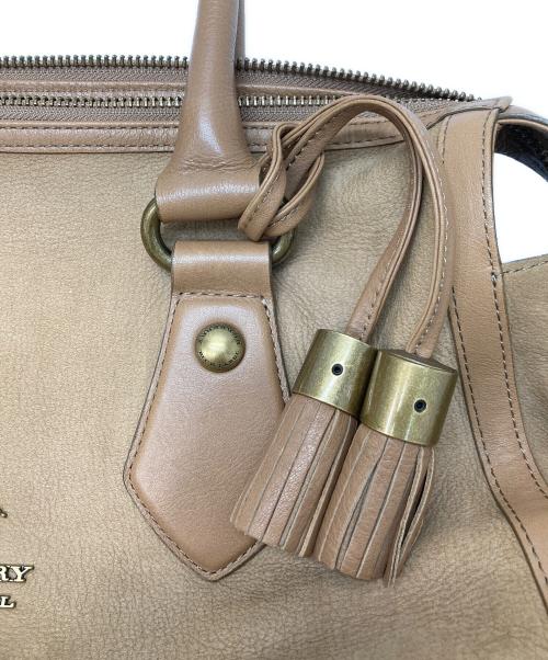 BURBERRY LONDON BLUE LABEL（バーバリーロンドンブルーレーベル）BURBERRY LONDON BLUE LABEL (バーバリーロンドンブルーレーベル) ハンドバッグ キャメルの古着・服飾アイテム