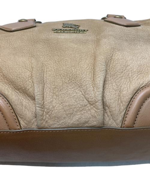 BURBERRY LONDON BLUE LABEL（バーバリーロンドンブルーレーベル）BURBERRY LONDON BLUE LABEL (バーバリーロンドンブルーレーベル) ハンドバッグ キャメルの古着・服飾アイテム