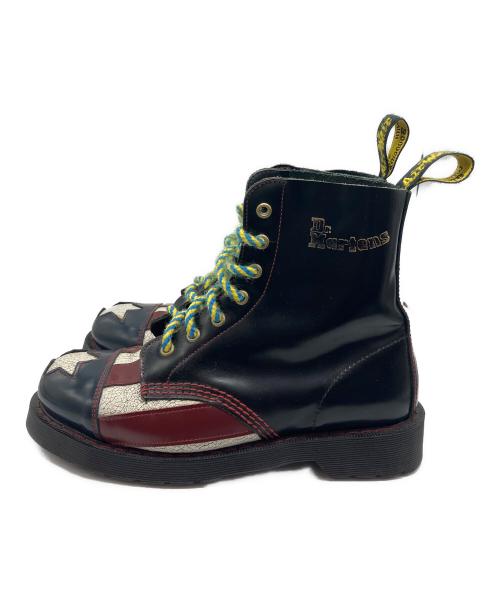 Dr.Martens（ドクターマーチン）Dr.Martens (ドクターマーチン) CON-GRESS  7ホールブーツ ブラック サイズ:UK７の古着・服飾アイテム
