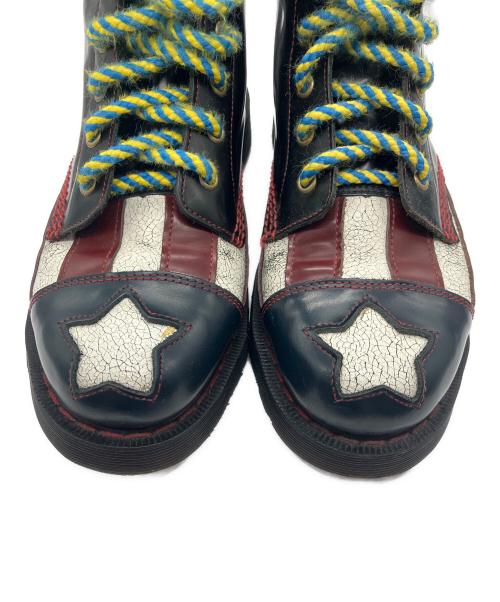 Dr.Martens（ドクターマーチン）Dr.Martens (ドクターマーチン) CON-GRESS  7ホールブーツ ブラック サイズ:UK７の古着・服飾アイテム