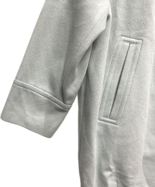 SHIPS（シップス）SHIPS (シップス) ミディコクーンジップコート ライトブルー サイズ:Mの古着・服飾アイテム