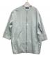 SHIPS（シップス）の古着「ミディコクーンジップコート」｜ライトブルー
