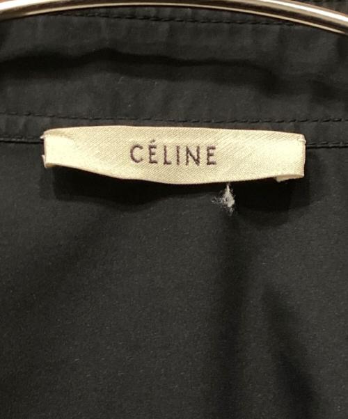 CELINE（セリーヌ）CELINE (セリーヌ) プルオーバーシャツ ブラック サイズ:36の古着・服飾アイテム