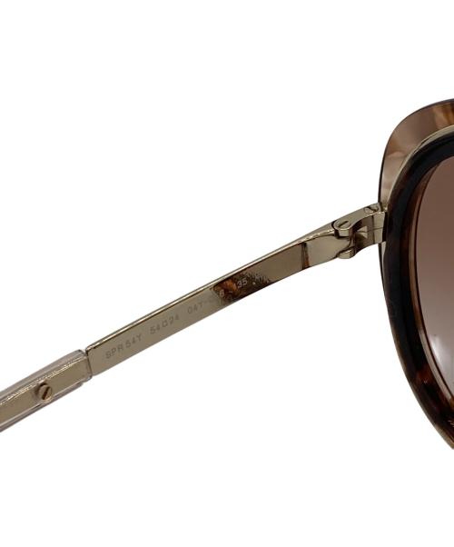 PRADA（プラダ）PRADA (プラダ) サングラス ブラウン サイズ:54□24の古着・服飾アイテム