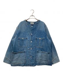 JOURNAL STANDARD relume（ジャーナルスタンダード レリューム）の古着「11.5ozデニムカバーオールジャケット」｜インディゴ