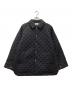 MANUAL ALPHABET（マニュアル アルファベット）の古着「QUILTING SOUTEIN COLLAR JACKET」｜ブラック