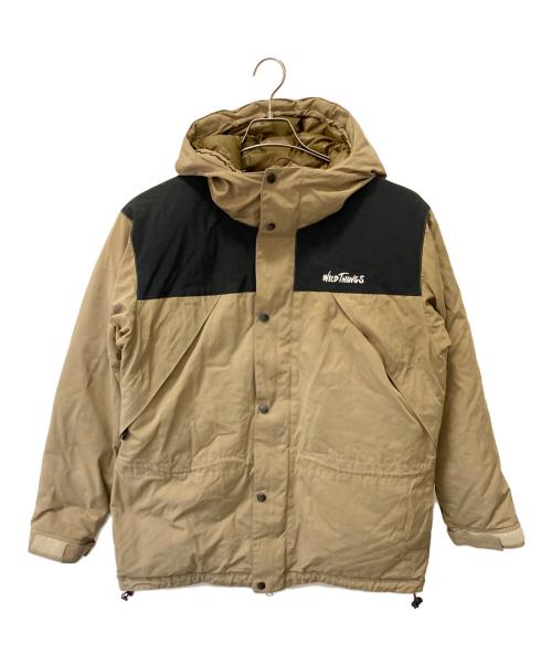 WILD THINGS（ワイルドシングス）WILD THINGS (ワイルドシングス) ダウンジャケット ベージュ サイズ:Lの古着・服飾アイテム