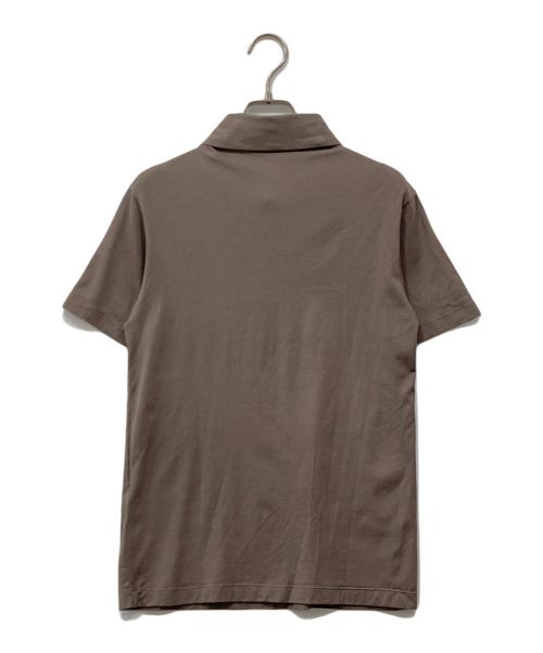Cruciani（クルチアーニ）Cruciani (クルチアーニ) ポロシャツ ブラウン サイズ:44の古着・服飾アイテム