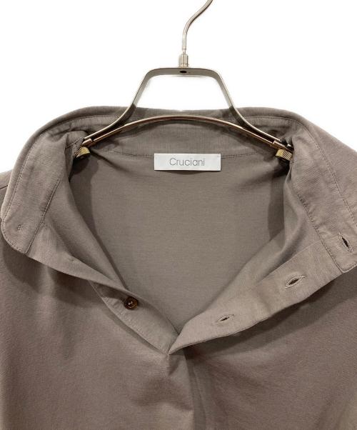 Cruciani（クルチアーニ）Cruciani (クルチアーニ) ポロシャツ ブラウン サイズ:44の古着・服飾アイテム