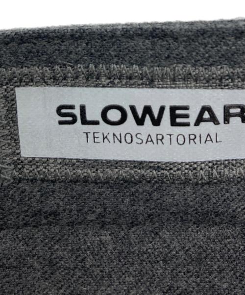 INCOTEX（インコテックス）INCOTEX (インコテックス) TEKNOSARTORIAL SLIM FIT ウォーターレペレントウールソリッドバックシャーリングテーパードパンツ グレー サイズ:46の古着・服飾アイテム